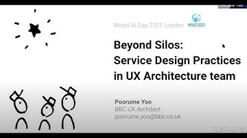 Beyond Silos: Service Design Practices in UX Architecture — Poorume Yoo
