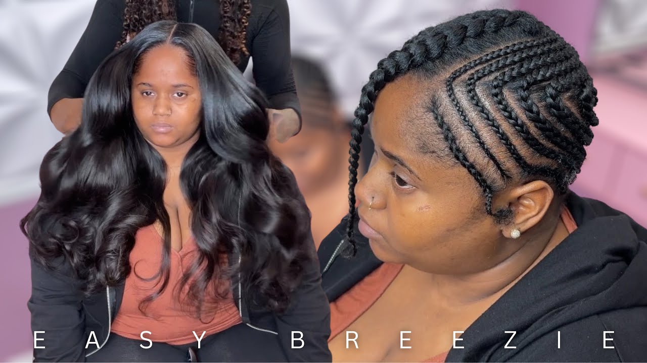 Not Everyone Wears WIGS!💞 | Partial Sew-In w/ Long Leave-Out ft. NaNa Hair