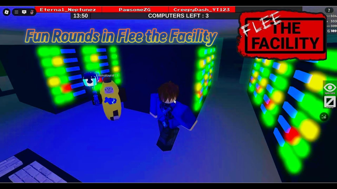 Papi Flee Fun Rounds of Flee | Roblox Flee the Facility - YouTube