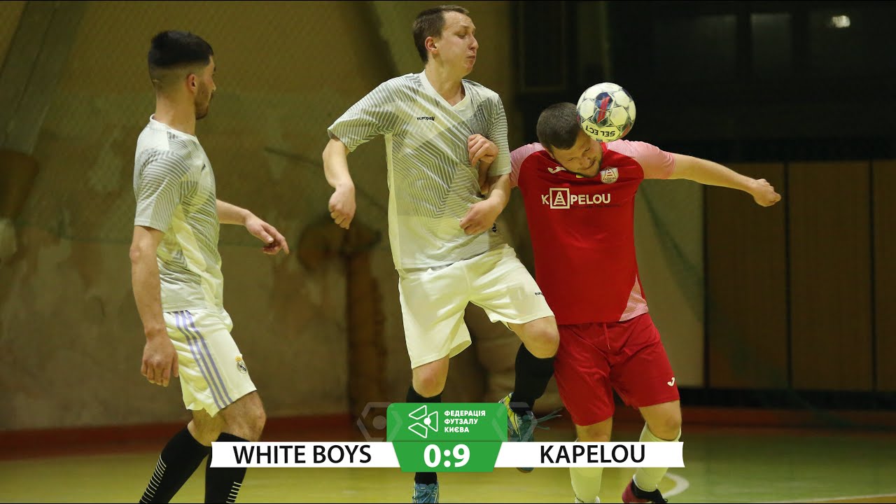 Огляд матчу | White Boys 0 : 9 KAPELOU