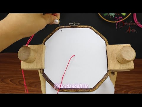 8 PUNTADAS FÁCILES Y DIFERENTES PARA BORDADOS DE FLORES | HAND EMBROIDERY EASY STITCH