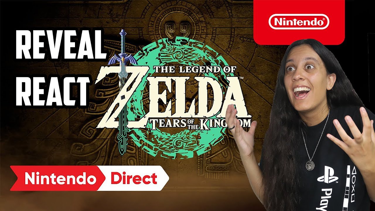 The Legend of Zelda Tears of the Kingdom REVEAL TRAILER REACT!! (Breath