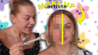 JE ME TRANSFORME EN MAKEUP ARTISTE le temps d’une vidéo ??