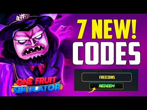 NEW* ALL WORKING CODES FOR ONE FRUIT SIMULATOR! ROBLOX ONE FRUIT