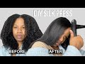 DIY SILK PRESS AT HOME ON THICK CURLY 3C/4A NATURAL HAIR !!! | Malika Jasmine
