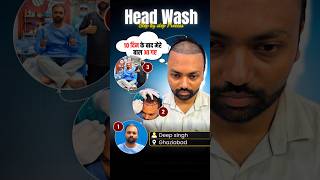 Hair Transplant के सिर्फ 10 दिन बाद ऐसा Result? 😱 | Real Patient Journey #shorts  #headwash #short
