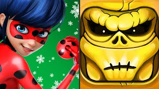 Miraculous Ladybug e Chat Noir 🐞 AKUMA ALERT! VS Zombie Run HD! 🧟 screenshot 5