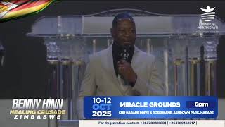 Prophet E Makandiwa encourages the nation to attend the Pastor Benny Hinn Healin