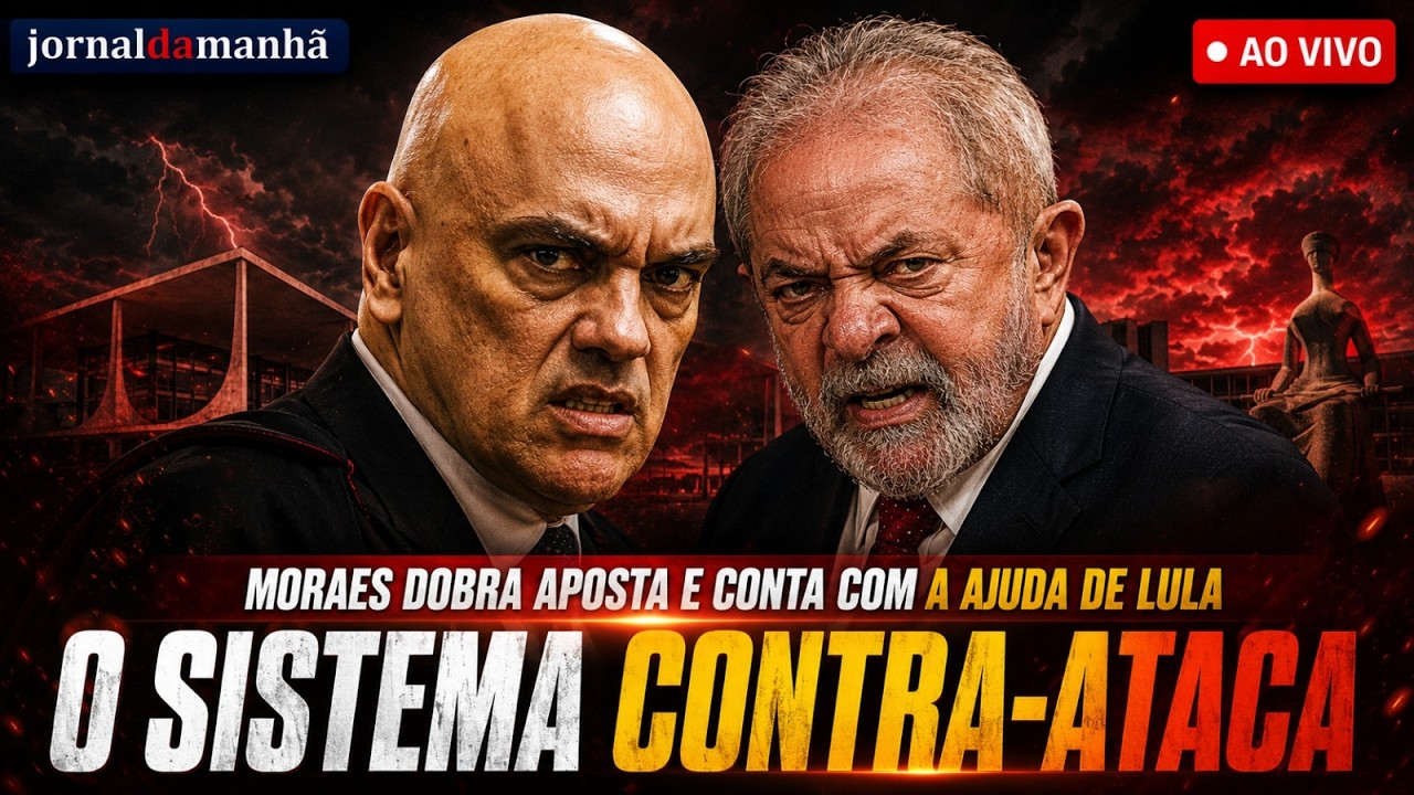 🔴 AO VIVO | MORAES REVIDA E CONTA COM APOIO DE LULA - SEM FILTRO | 04/09/2026