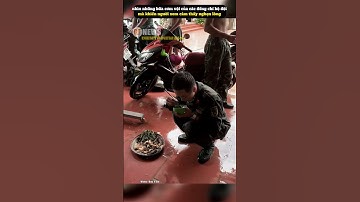 Bữa cơm vội của các chú Bộ Đội khi gúp bà con chống bão #bodoivietnam #camdong #yeuthuong #tinhcam