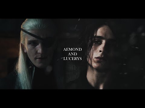 aemond and lucerys || I saw you.