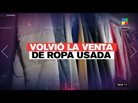 Volvió el boom de comprar y vender ropa usada