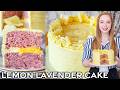 Lemon Lavender Cake Recipe for Spring!