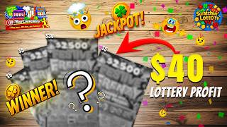 Mystery Scratch-Off Session… $40 PROFIT?! 😳💰