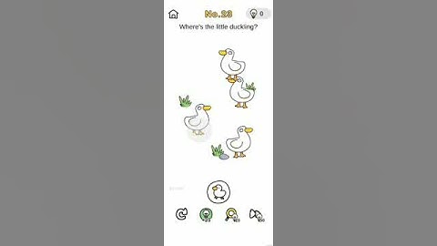 Brain Out : Where is the little duckling? | Number-23 | #brainout #brainoutlevelsolution #braintest