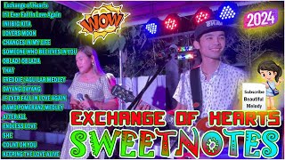 SWEETNOTES Nonstop Playlist 2024 💥 Best of OPM Love Songs 2024 💖Lovers Moon , Exchange of Hearts