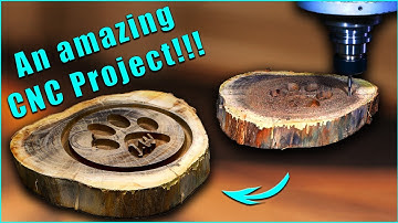 An amazing CNC logo making