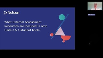 What External Assessment resources are included in the Unit 3 & 4 student book?