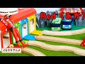 【知育アニメ】トーマス スーパー戦隊 子供に人気のキャラがbaby sharkに合わせてすぽすぽ車庫に入っていくぞ!【色を覚える】