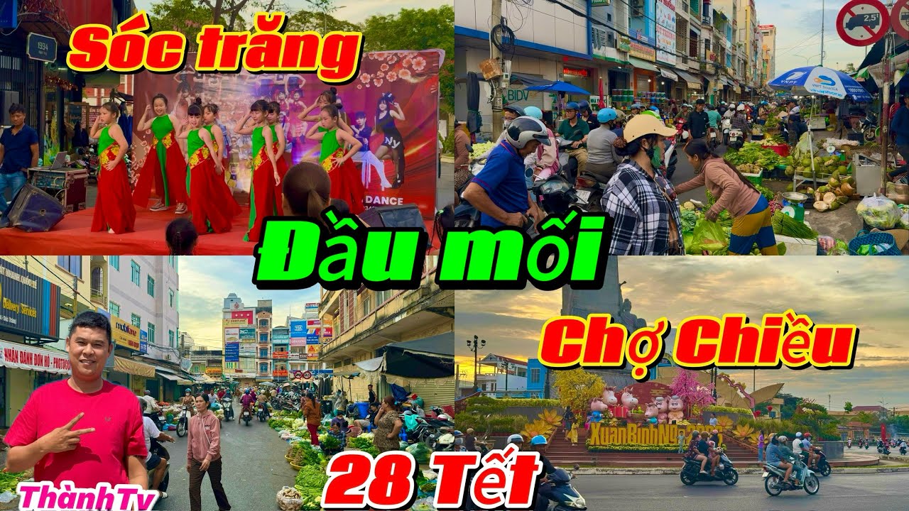Vở Trận - Chợ Đầu Mối Chiều - Sóc trăng 28 Tết - Đông Kẹt Cứng - Đầy ấp Tiếng Cười 🌸 Xuân Bính Ngọ 🌸