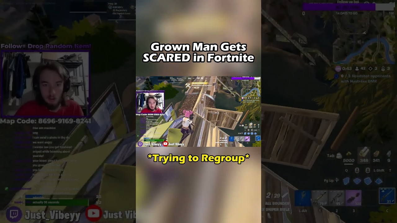 Fortnite Added a HORROR Mode! #fortnite #fortnitechapter5 #fortniteclips