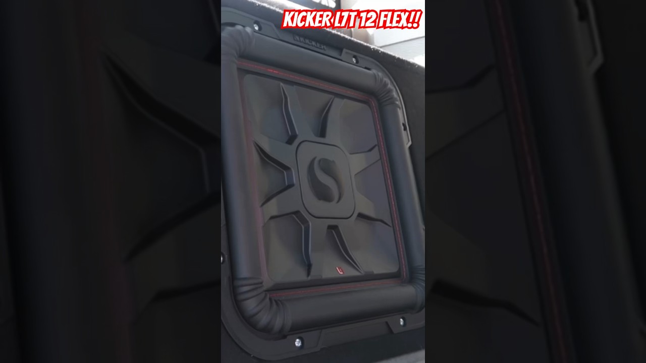 Kicker L7 12 Flex!! 🔊  