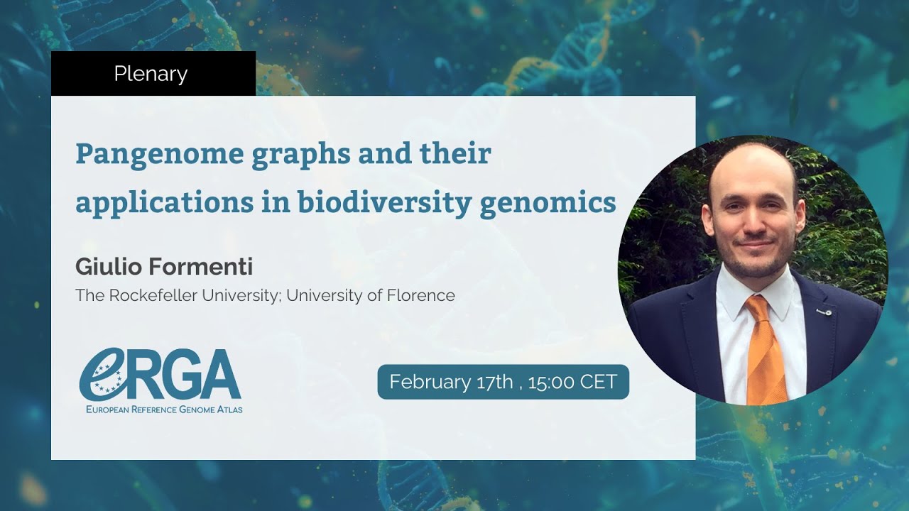 Пангеномные графы и их применение в геномике биоразнообразия — январь 2025 г.