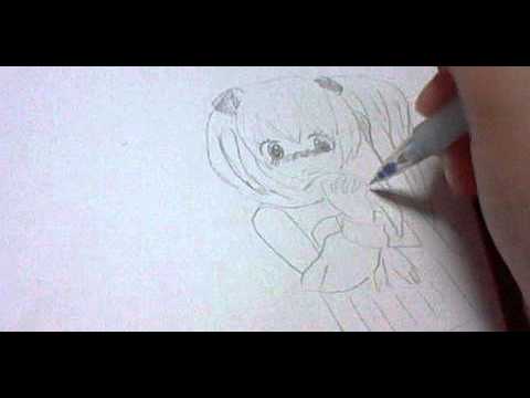 ４月から中１になる小６が〝翠川初音〟を書いてみた