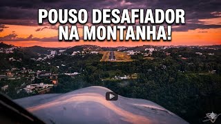 Relaxing Flight: Juiz de Fora Sunset Approach (SBJF) | Lofi & Engine Noise 🎧 screenshot 2