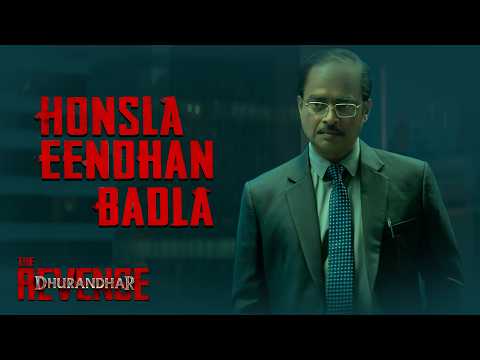 Honsla Eendhan Badla (Official Music) | Dhurandhar The Revenge | Ranveer S | R Madhavan | Aditya D