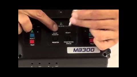 HME DX300 - How to Clear Registration