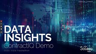contractIQ - Vista 2020 Hackathon - Solera Data Insights