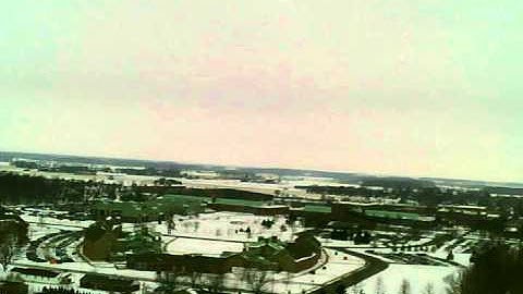 Super Cub on floats in snow