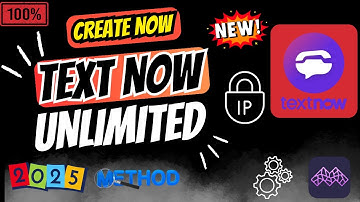 Textnow Account Create 2025 | Textnow Update New Trick | Unlimited Text Now  Create new method