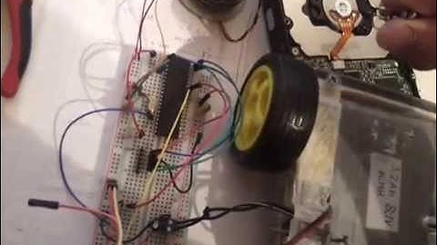 PIC18F4525 Breadboard PWM Test Buggy Robot - rdkcprojects