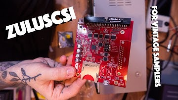 Setting up ZuluSCSI with a vintage sampler [Akai S6000/S5000]