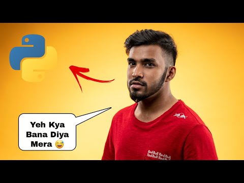 #02 Creating @TechnoGamerzOfficial 's Sketch Using Python: A Tutorial by CodeWithAakarsh