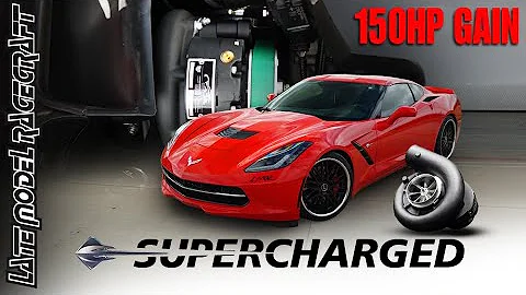 LMR C7 Corvette Supercharged: Stage 2 Build with 150HP Gain!