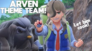 RIVAL ARVEN THEME TEAM! | Pokemon Scarlet and Violet