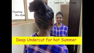 Deep UNDERCUT for Summer | Bold look | Buzzcut | Razorshave | Clean nape