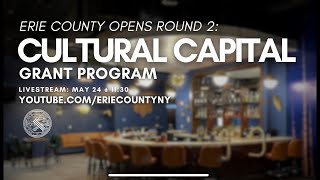 Erie County Cultural Capital Grant Program Now Accepting Applications