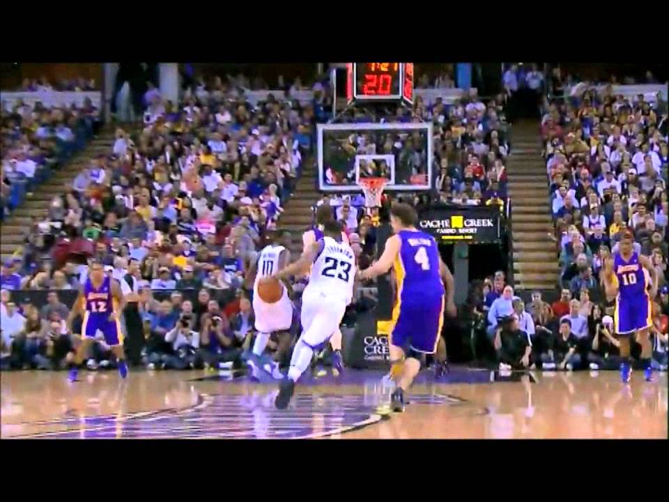 Marcus Thornton Highlights - 33pts 6reb 4ast 2stls - Vs. Los Angeles Lakers - 13/4/11