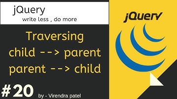 #20 jQuery in Hindi | Traversing | Selecting Parents