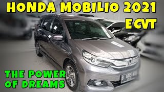 MULUS‼️HONDA MOBILIO 2021 TIPE E CVT (A/T)