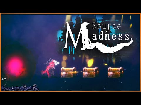 Видео: Source of Madness - мрачный экшн-roguelite сайд-скроллер с тентаклями