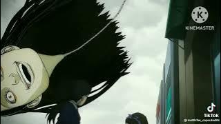 Hanging balloon.