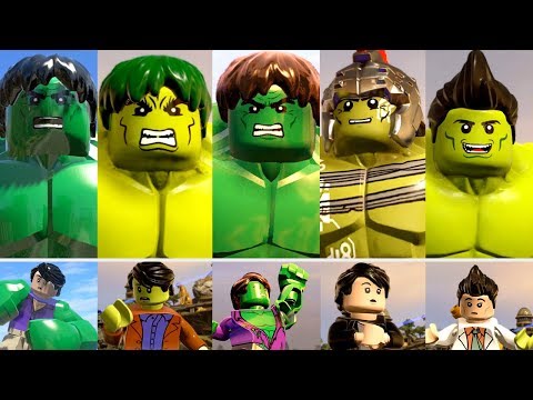 LEGO HULK SMASH (All Marvel Superheroes Hands). 