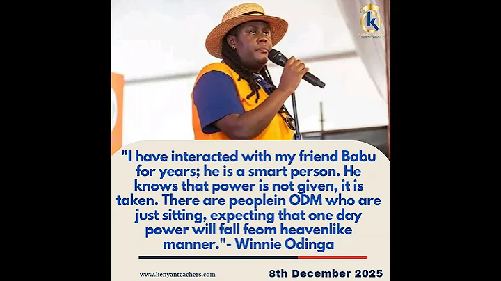 𝐖𝐢𝐧𝐧𝐢𝐞 𝐎𝐝𝐢𝐧𝐠𝐚: “𝐏𝐨𝐰𝐞𝐫 𝐈𝐬 𝐓𝐚𝐤𝐞𝐧, 𝐍𝐨𝐭 𝐆𝐢𝐯𝐞𝐧” — Message to ODM