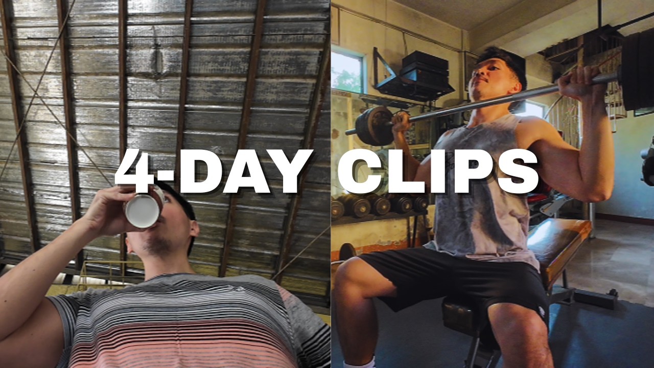 4 Days of Raw Gym Clips | No Edits, Just Work