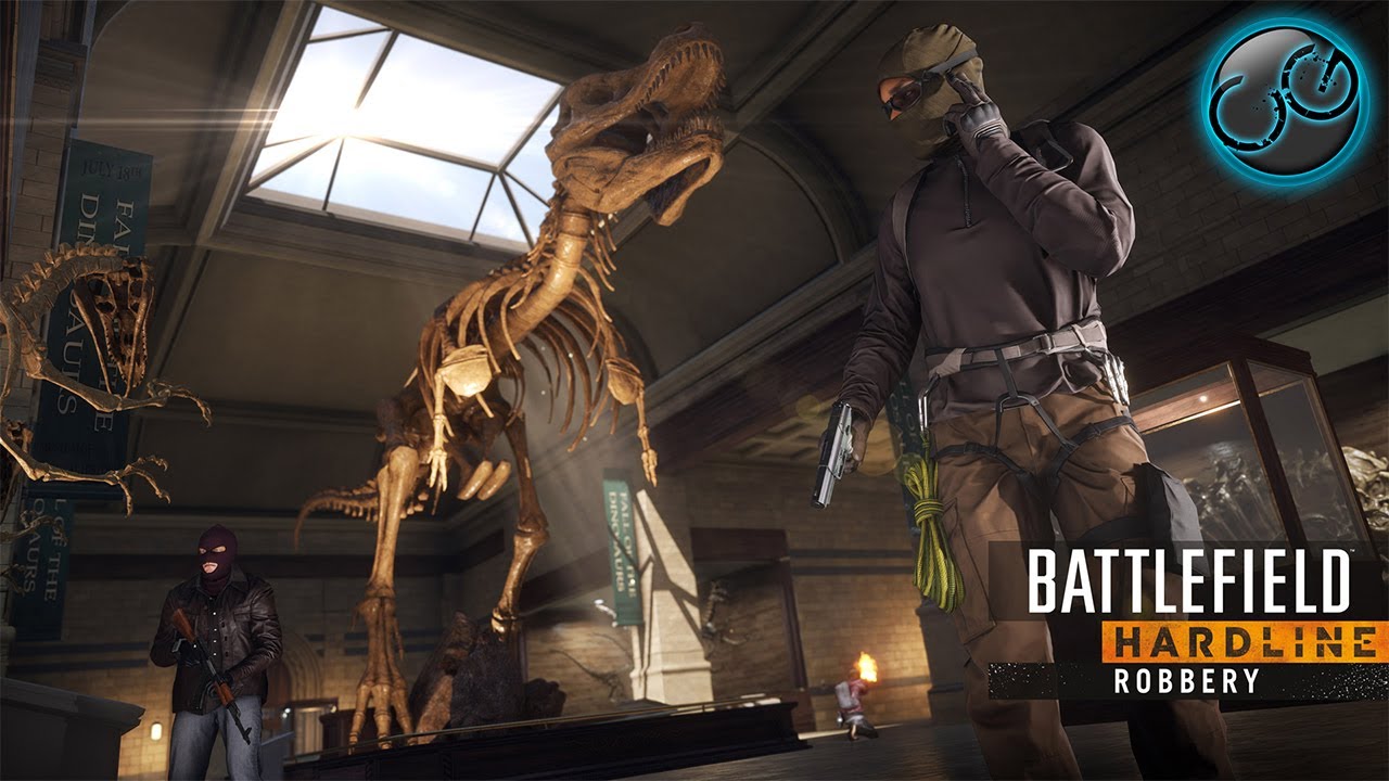 Battlefield Hardline Robbery DLC Gameplay - Live Hardline Robbery Gameplay